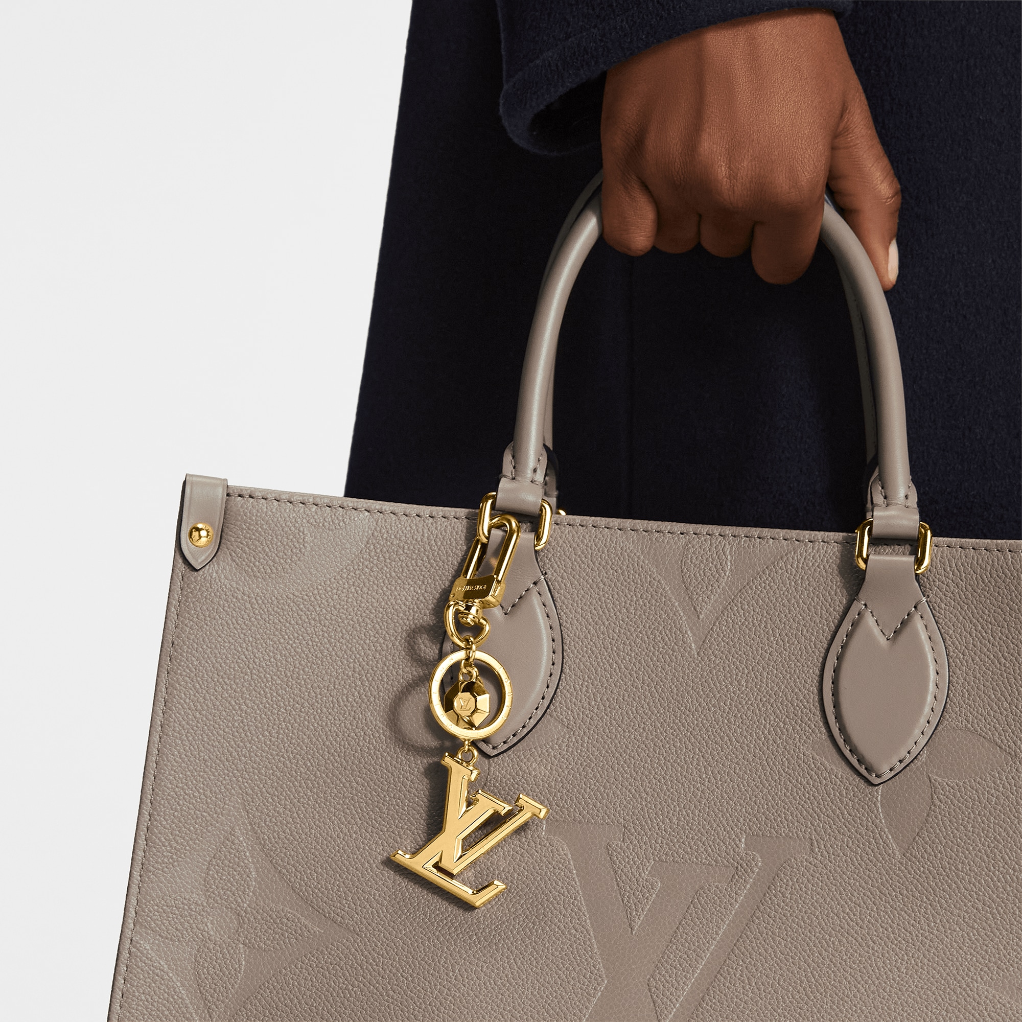 LV Facettes Bag Charm Key Holder